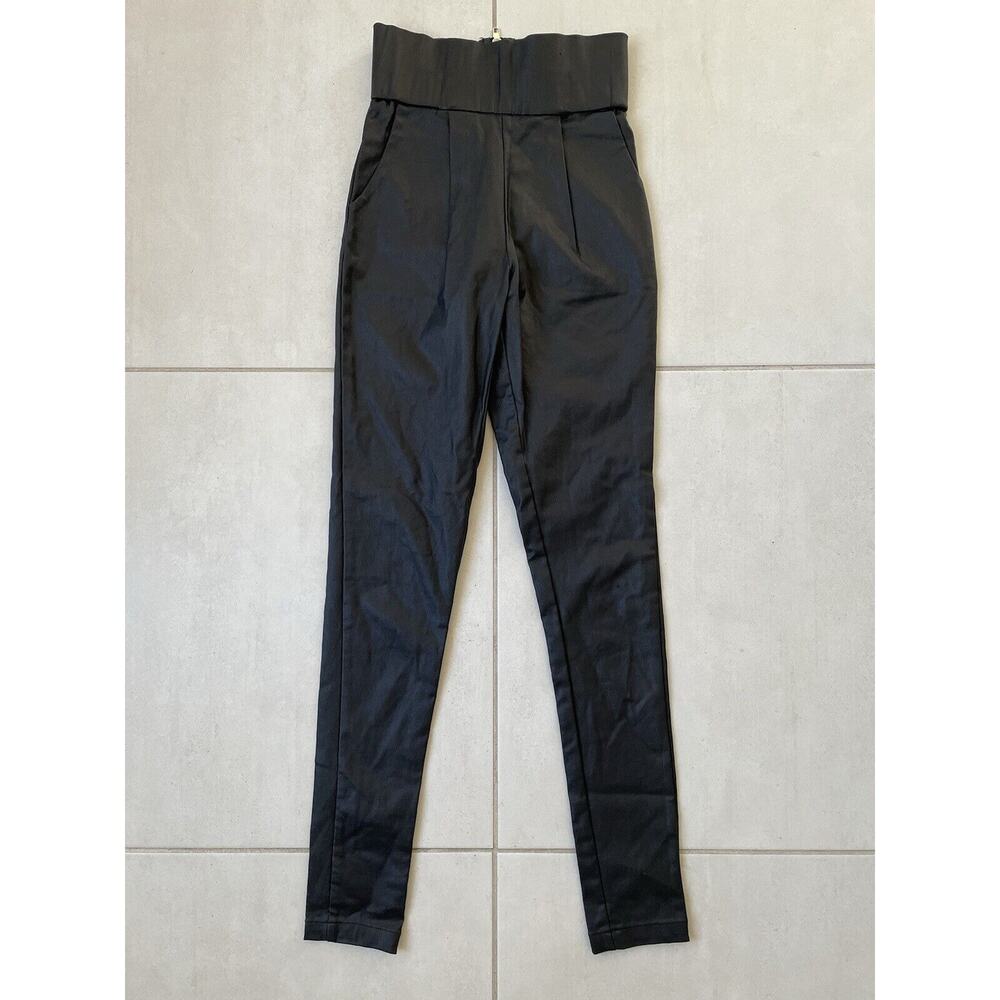 Asilio Revolve Pants Coated Skinny High Rise Stretch